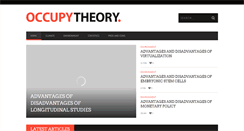 Desktop Screenshot of occupytheory.org